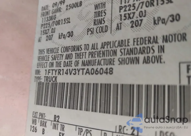 1FTYR14V3YTA06048: 43327760