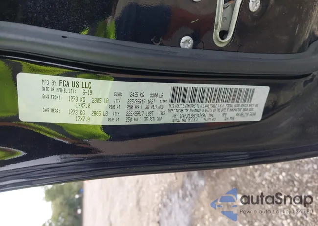 1C4PJMLB8KD478341: 43327765