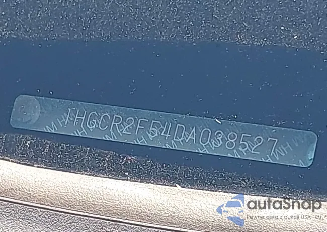 1HGCR2F54DA038527: 43327894