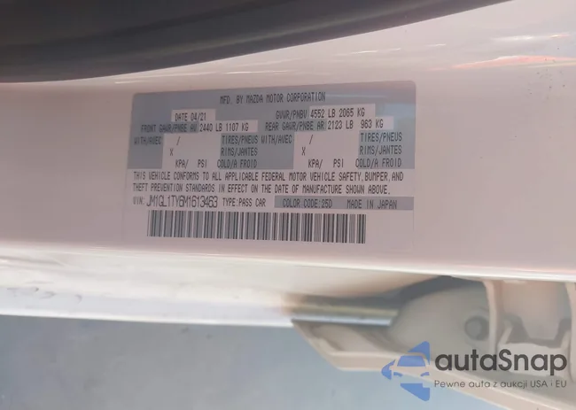 JM1GL1TY6M1613463: 43327907