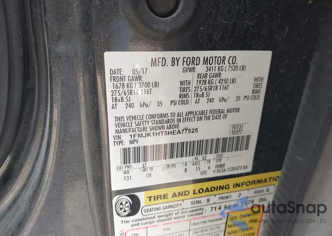 1FMJK1HT5HEA77525: 43327952