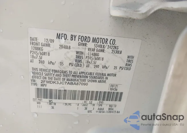 2FMDK3JC7ABA87090: 43328264