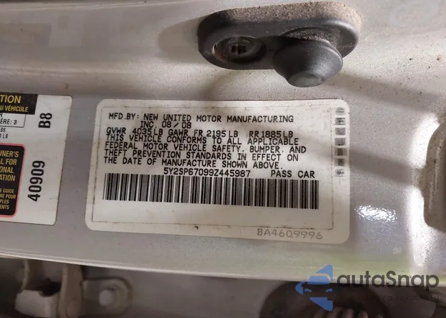 5Y2SP67099Z445987: 43327544