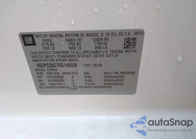 3GCPCSEC7EG149528: 43329023