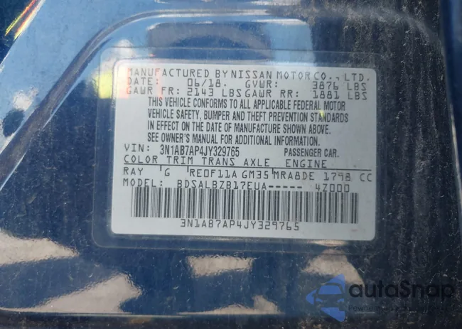 3N1AB7AP4JY329765: 43329225