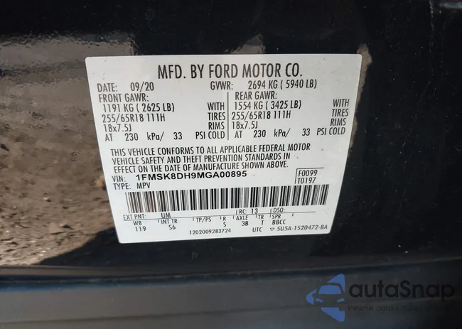 1FMSK8DH9MGA00895: 43328384