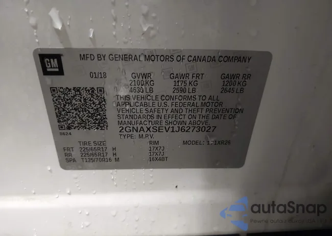 2GNAXSEV1J6273027: 43328479