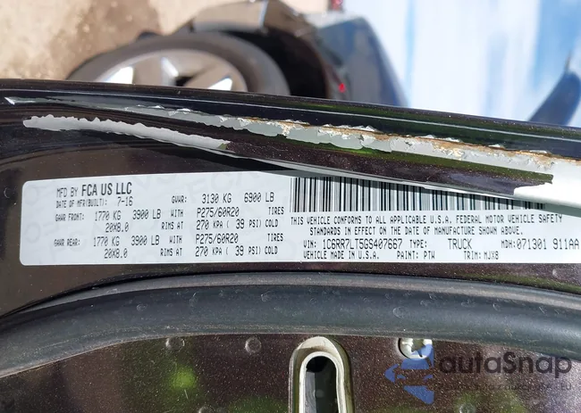 1C6RR7LT5GS407667: 43328598