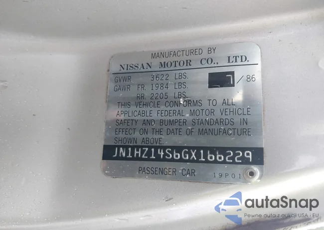 JN1HZ14S6GX166229: 43329818