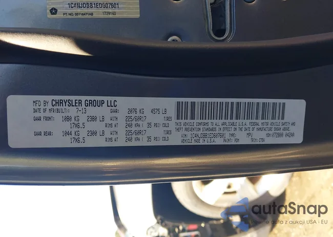 1C4NJDBB1ED607601: 43329852