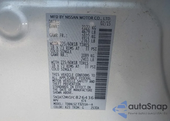 5N1AT2MV1FC826436: 43329878