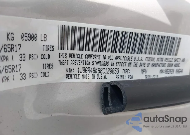 1J8GR48K98C120853: 43330858