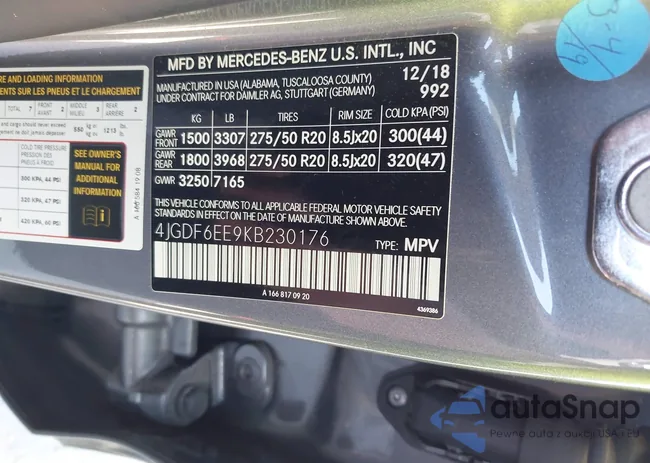 4JGDF6EE9KB230176: 43331753