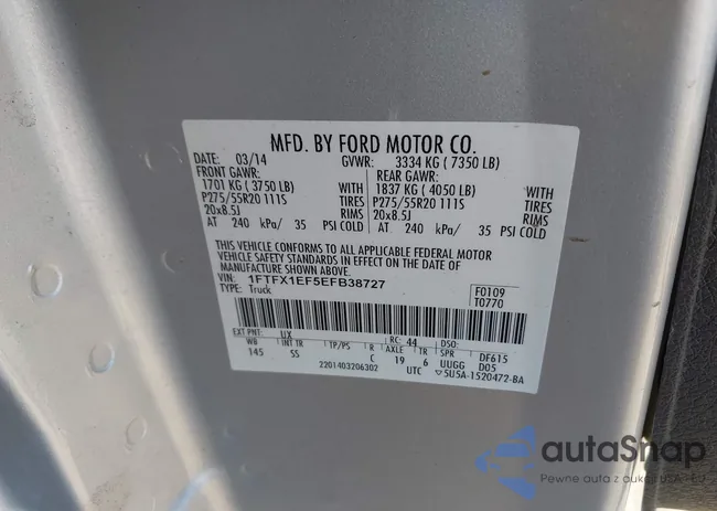 1FTFX1EF5EFB38727: 43331925