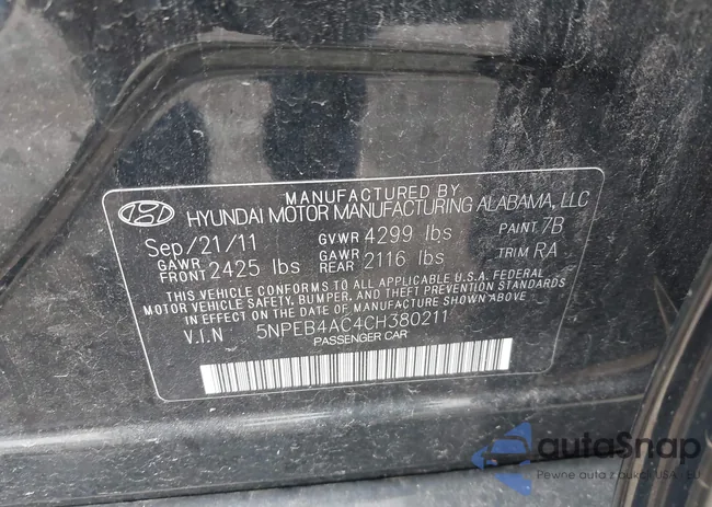 5NPEB4AC4CH380211: 43331981