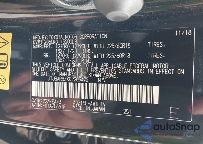 JTJBARBZXK2203472: 43332223