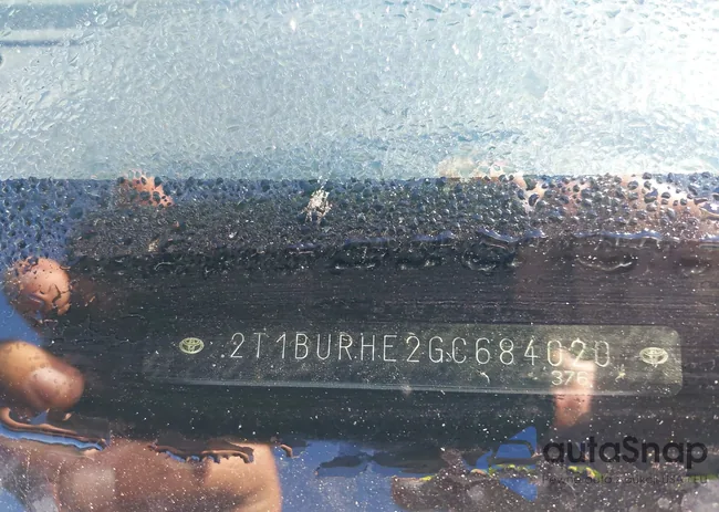 2T1BURHE2GC684020: 43332288