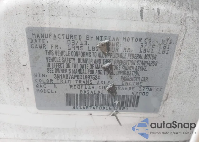 3N1AB7AP0DL697524: 43331298