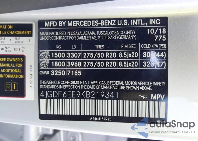 4JGDF6EE9KB219341: 43331448