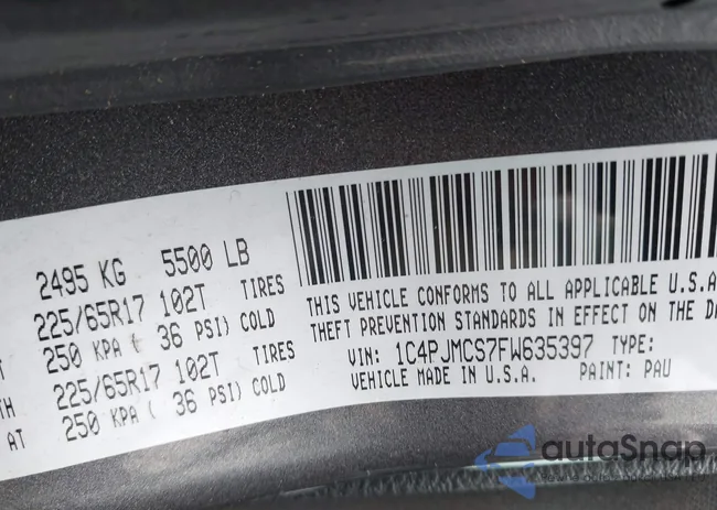 1C4PJMCS7FW635397: 43331654