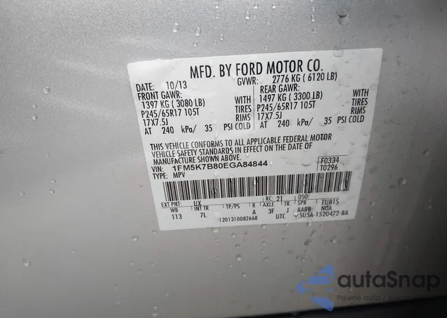 1FM5K7B80EGA84844: 43332798