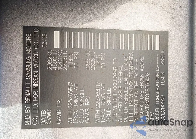 KNMAT2MT0JP561402: 43332896