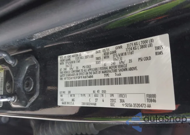 1FTEW1EF0FFA97486: 43333176