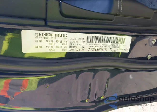 1C4RJFCT0EC294390: 43333241