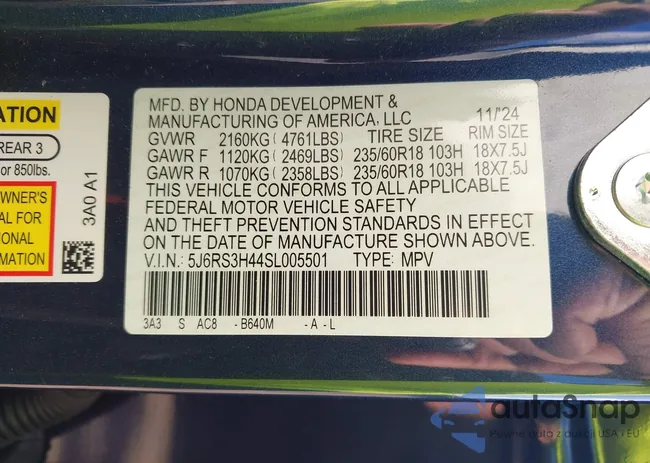 5J6RS3H44SL005501: 43332458