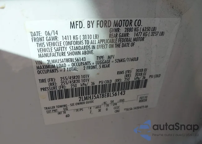 2LMHJ5AT8EBL56143: 43333708