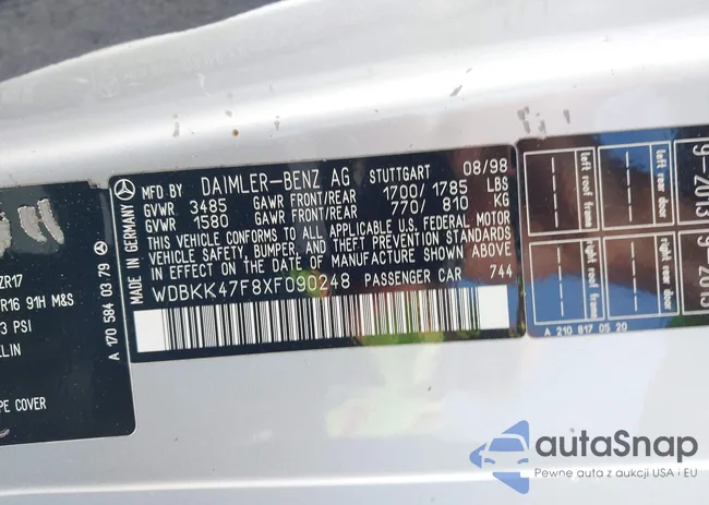 WDBKK47F8XF090248: 43334212