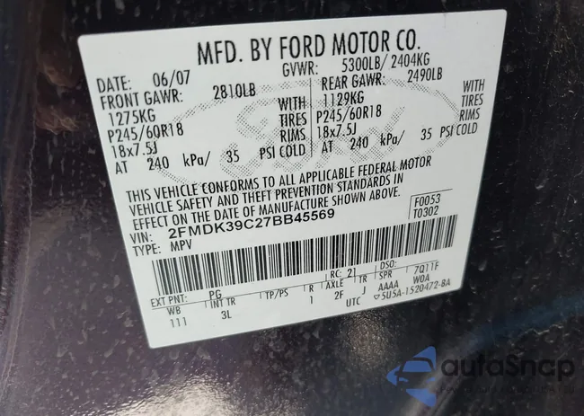 2FMDK39C27BB45569: 43333412