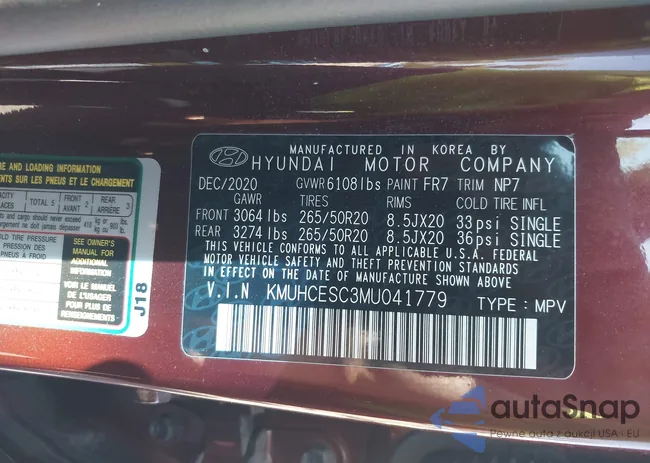 KMUHCESC3MU041779: 43335018