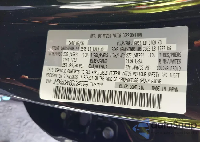 JM3KKCHA8S1249099: 43335154