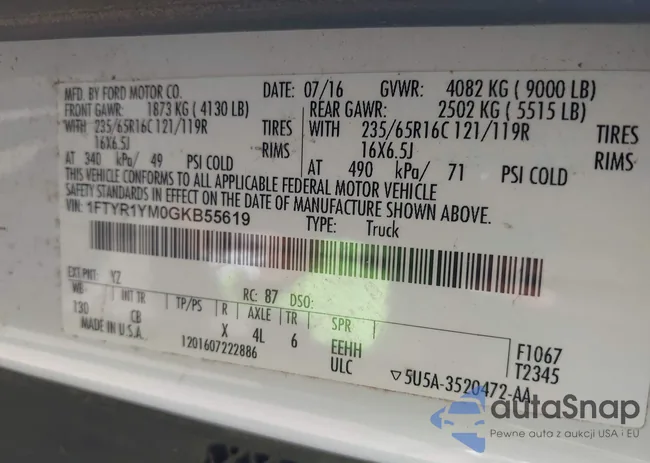 1FTYR1YM0GKB55619: 43335260