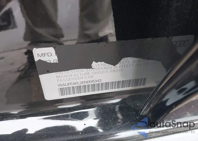 WAUFFAFL2EN006342: 43335284