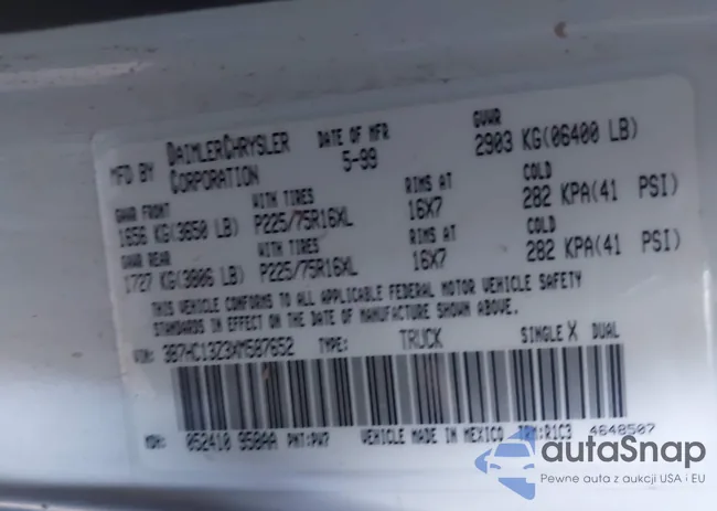 3B7HC13Z3XM587652: 43336111