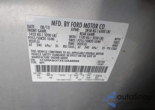 1FM5K8GTXEGA48999: 43336194