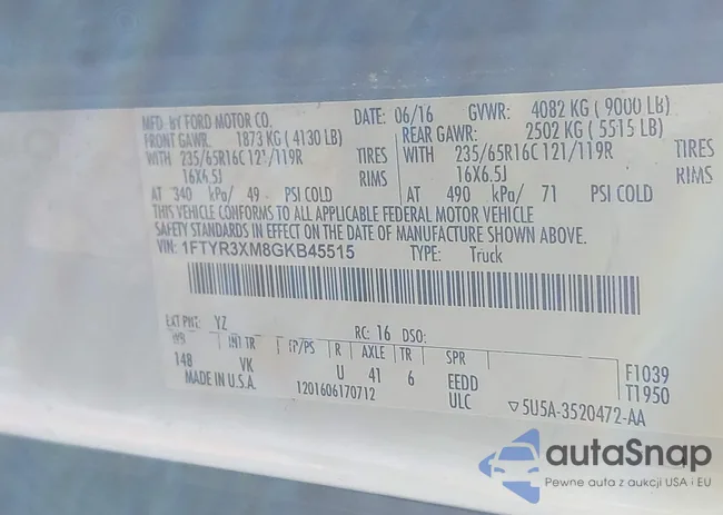 1FTYR3XM8GKB45515: 43335291