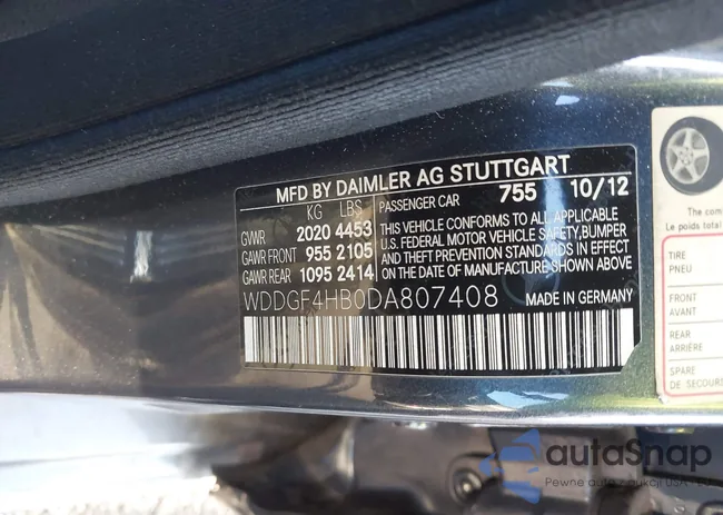 WDDGF4HB0DA807408: 43335368