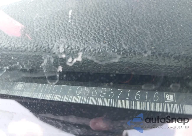 3GNMCFE03BG371616: 43335472