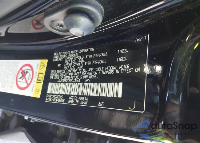 JTJYARBZ0H2074564: 43335533