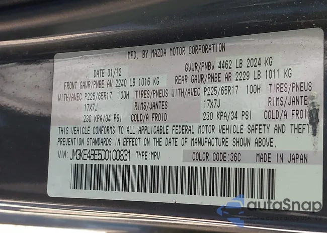 JM3KE4BE5D0100831: 43335633