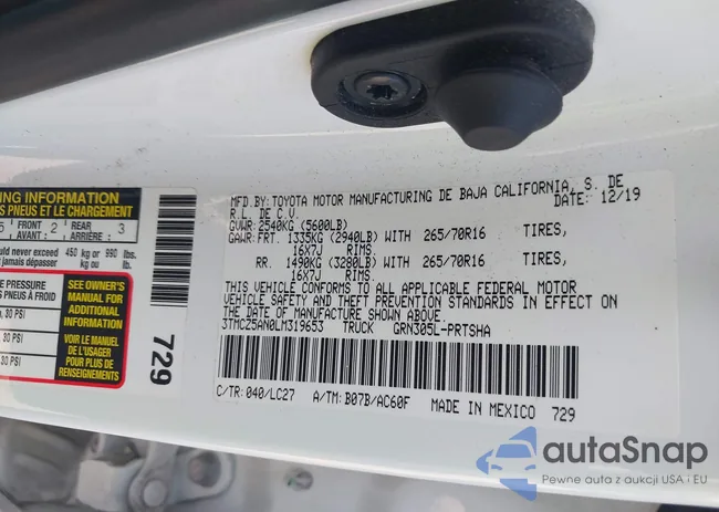 3TMCZ5AN0LM319653: 43335666