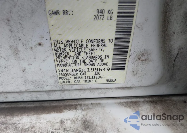 1N4AL3AP6JC199649: 43336691