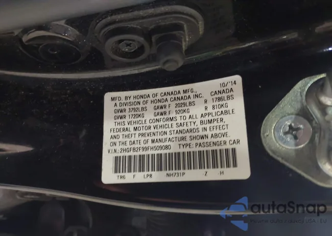 2HGFB2F99FH509080: 43336746