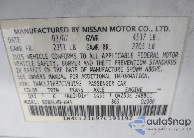 1N4CL21E97C193192: 43336811