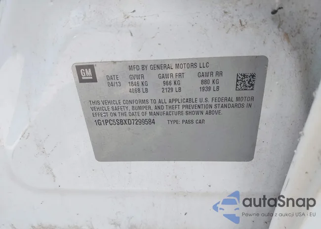 1G1PC5SBXD7299584: 43336449