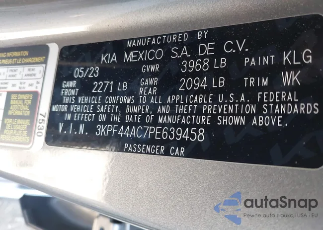 3KPF44AC7PE639458: 43337708