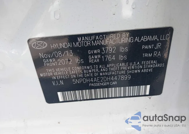 5NPDH4AE2DH447899: 43337412